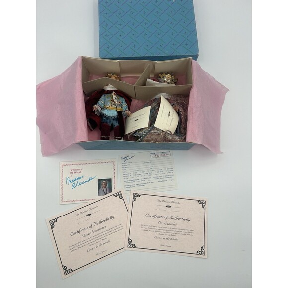 MADAME ALEXANDER CAMELOT PAIR SIR LANCELOT & QUEEN GUINEVERE DOLL NEW WITH TAGS